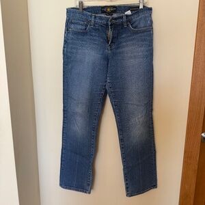 Lucky Brand Easy Rider Straight Leg - Size 12